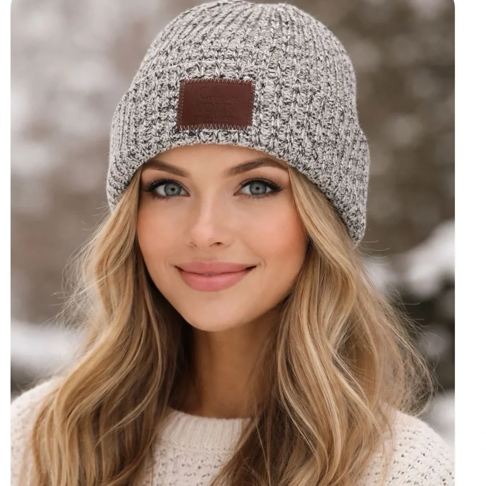 Love Your Melon Classics Cuffed LoveKnit Hat Beanie NEW